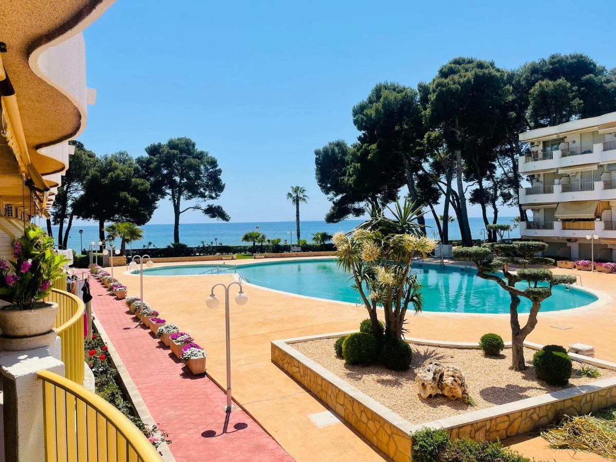 Apartamento Vistas Al Mar, Con Acceso Directo A La Playa, Piscina Y Parking Gratis!!! *