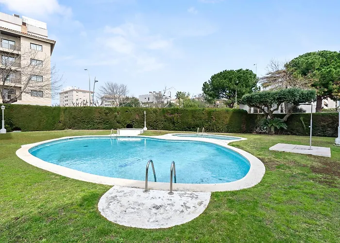 Precioso Apto, Con Piscina En Puerto De Cambrils, Wifi Y Parking Incluido