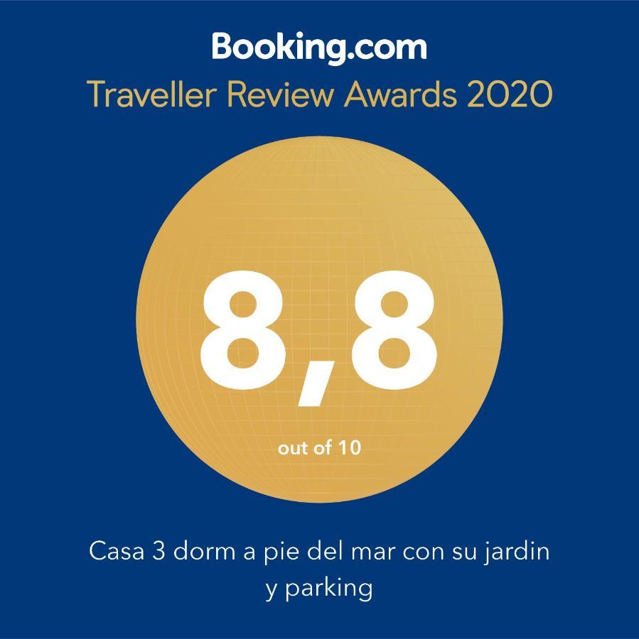 Casa 3 Dorm A Pie Del Mar Con Su Jardin Y Parking *