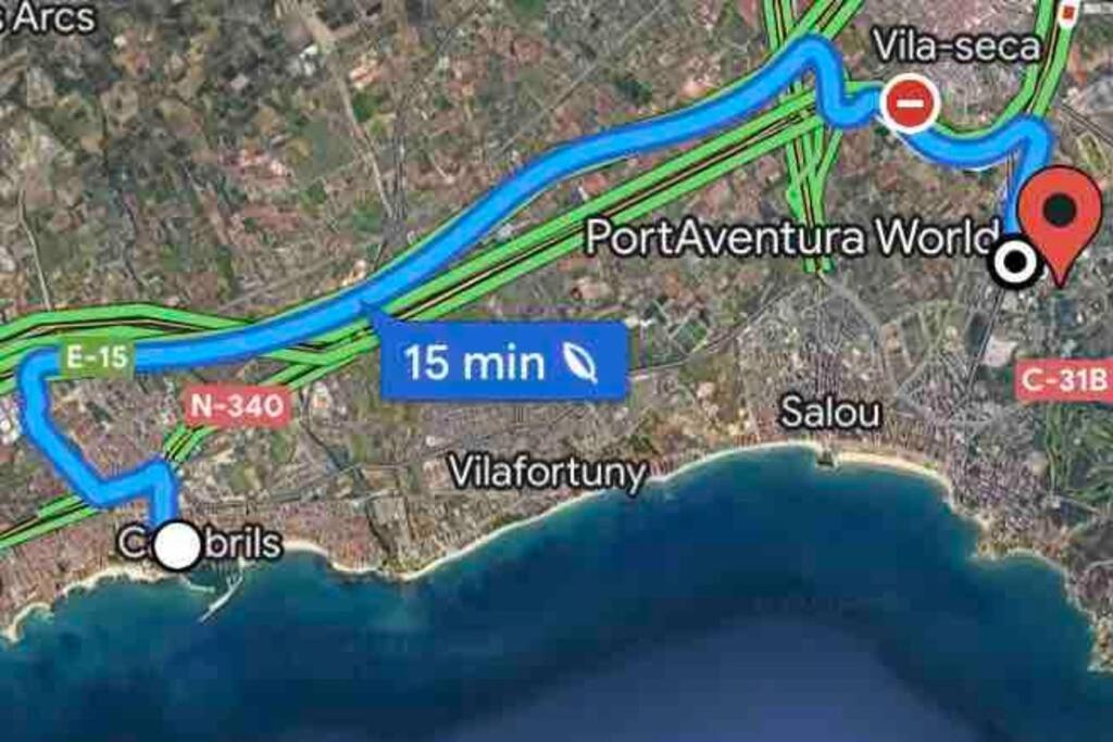 Apartamento Piso A 15 Minutos Port Aventura. Cambrils